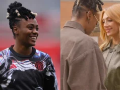 O astro do futebol Sapphic, Melvin Mallard, acaba de pedir sua namorada em casamento