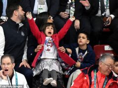 A filha de quatro anos de JD e Usha Vance roubou a cena nas Olimpíadas de Inverno com uma prévia