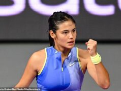 Finalmente! Emma Raducanu alcançou sua primeira final desde a vitória no US Open de 2021 em Nova York… enquanto sua companheira britânica chegava a mais uma final.