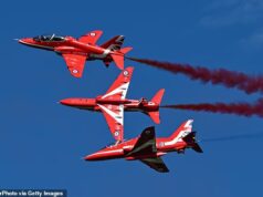 Os Red Arrows poderão em breve ser equipados com aviões de fabricação estrangeira, temem especialistas