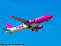 Jatos de combate foram forçados a escoltar um avião de passageiros para um local seguro depois que uma criança ‘aterrorizou ao mudar seu nome de telefone’