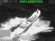 Suspeita de ataque de barco traficante nos EUA, dois mortos e um sobrevivente