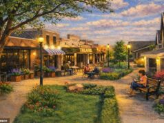 A primeira ‘aldeia de demência’ da América abriga 65 residentes em uma cidade falsa de US$ 40 milhões, onde eles podem desfrutar de independência enquanto se sentem seguros