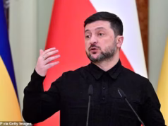 Volodymyr Zelensky sugeriu que a explosão seria usada para anunciar um referendo sobre o tratado de paz no quarto aniversário da invasão russa.