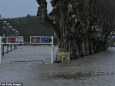 A tempestade Niles atinge a França: ventos de 160 km/h e inundações deixam quase um milhão de pessoas sem energia e pelo menos um morto