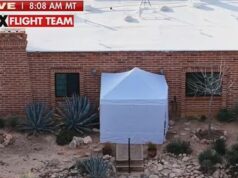 Tendas brancas são erguidas do lado de fora da casa de Nancy Guthrie 12 dias após o sequestro