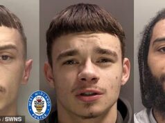 Ladrões de carros idiotas são presos depois de postar vídeos on-line deles invadindo casas e puxando donuts em motores roubados na tentativa de roubar £ 2 milhões