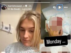 A estrela de Clarkson’s Farm, Harriet Cowan, foi levada ao hospital depois de revelar que cortou o dedo no acidente de terror