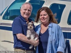 Piloto premiado morre em terrível acidente de avião com a esposa enquanto a FAA atribui detritos ao pára-brisa sujo