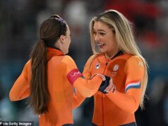 Jutta Leerdam fica aquém do ouro dos 500m enquanto o nervoso Jake Paul o torce nas Olimpíadas de Inverno