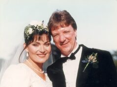 Lorraine Kelly: Eu pulei no meu futuro marido como um ninja