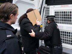 A segunda ativista trans que acusou Graham Linehan de assédio – apenas para o comediante inocentá-lo – foi presa fora do tribunal.