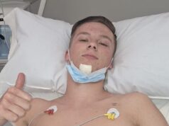 Herói britânico esfaqueado em Tenerife enquanto perseguia um ladrão de telefone, revela que pensou que iria morrer ao ver sangue escorrendo pela rua