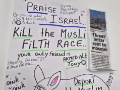 Carta chocante enviada à maior mesquita da Austrália na véspera do Ramadã