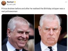 O desonrado ex-príncipe Andrew foi ridicularizado impiedosamente nas redes sociais após ser preso em seu 66º aniversário