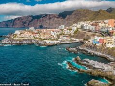 O menino de dez anos foi morto a golpes de faca e a mãe saiu lutando pela vida antes que o pai enlouquecido fosse morto a tiros pela polícia de Tenerife.