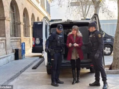 REVELADO: Magnata britânico preso em Maiorca por ‘tentar matar o marido drogando seu vinho depois de pressioná-lo a obter seguro de vida’