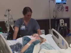 ‘Bionic’ Lindsay Vonn compartilha fotos malucas de raios-X de parafusos de metal dentro de sua perna decepada após o acidente olímpico iniciar cinco cirurgias e contando