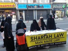 Polícia acusada de fechar os olhos aos tribunais da Sharia na Grã-Bretanha, já que as estatísticas mostram que apenas três por cento dos crimes de honra são processados