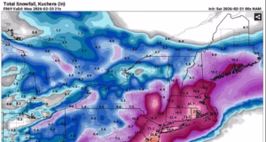 Alerta de nevasca para 30 milhões enquanto o ciclone bomba explode no Nordeste: ‘Viagem perigosa, impossível’