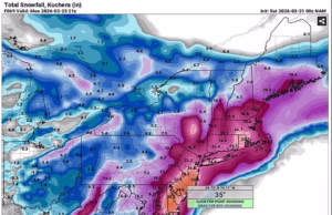 Alerta de nevasca para 30 milhões enquanto o ciclone bomba explode no Nordeste: ‘Viagem perigosa, impossível’
