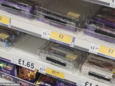 Agora até barras de chocolate estão sendo trancadas nas lojas para impedir que ladrões roubem pedidos