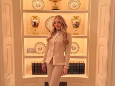 Tiffany Trump exibiu sua figura pós-parto no Estado da União apenas nove meses após o parto