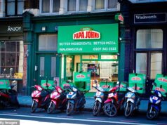 As franquias de fast food mais sujas do Reino Unido: lista chocante de lojas de renome – de Papa John’s a Subway e KFC – com as classificações de higiene mais baixas
