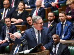 Quentin Letts: Os parlamentares trabalhistas uivaram de fúria e os funcionários quase engasgaram quando Kemmy chamou o grupo de Sir Keir de ‘partido dos defensores pagos’