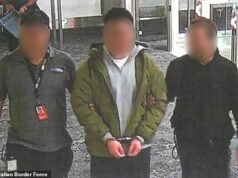 Um homem que voou para a Austrália para estudar cuidados infantis foi mandado para casa no primeiro voo depois de mexer no telefone