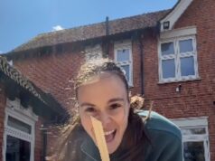 Holly Ramsey compartilha um primeiro vislumbre de sua casa conjugal com Adam Peaty em um novo vídeo DIY mostrando seus móveis chiques – enquanto uma briga amarga com seus parentes se intensifica