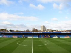 A equipe e os principais jogadores do Chelsea foram vistos assistindo ao jogo sub-18 do Blues na noite passada