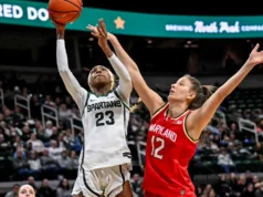 Cinco jogadores marcaram dois dígitos, Maryland aguentou tarde para vencer a Penn State por 81-62