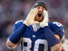 O grande gigante dos gigantes, Jeremy Shockey, faz o TE Mount Rushmore de Delaney Walker