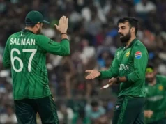 A afirmação de Shadab Khan ‘Paquistão jogará a final da Copa do Mundo T20 de 2026’ se torna viral – Assistir