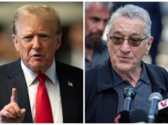Trump provoca Robert De Niro, sugerindo que ele deixe os EUA