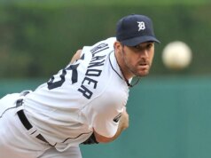 Justin Verlander retornou ao Detroit Tigers após uma passagem pelo SF Giants