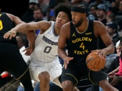 Moses Moody elogiou o estilo de jogo dos Warriors na vitória sobre os Grizzlies