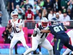 Drake Maye demitido pela terceira vez, Patriots punt pela quarta vez