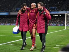 Wesley está sofrendo de uma torção no tornozelo, o cronograma de recuperação ainda é desconhecido