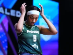 Angel Reese faz sua estreia na temporada sexta-feira