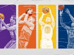 Classificação: Melhor jogador de todos os tempos na disputa de três pontos