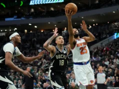 Brunson marca 27 pontos, Anunoby marca 24 enquanto Knicks ultrapassa Bucks por 127-98