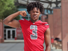 WR Damani Warren de 4 estrelas marcou uma visita oficial ao Texas A&M