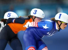 Jogos Olímpicos de Inverno de 2026: Mia Manganello dá o impulso final na largada em massa na corrida pelo bronze