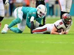 Miami Dolphins vai liberar o tight end Bradley Chubb