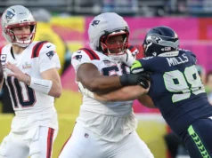 O ataque dos Patriots não conseguiu mover a bola no Super Bowl LX