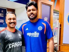 Copa do Mundo T20 exclusiva de Kerala ao Canadá: Sonhando com Jozy Varghese com Sanju Samson
