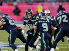 Os Seahawks acertaram três e foram eliminados pela terceira vez esta noite