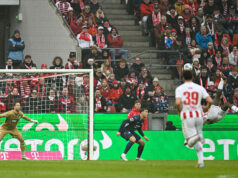 Uma obra de arte na Bundesliga: o impressionante chute de Ache em Colônia